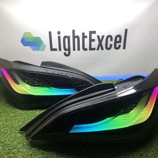 LightExcel Genesis Coupe Tail Lights RGB Eagle Eye Tail Lights Genesis Coupe RGB Eagle Eye Tail Lights