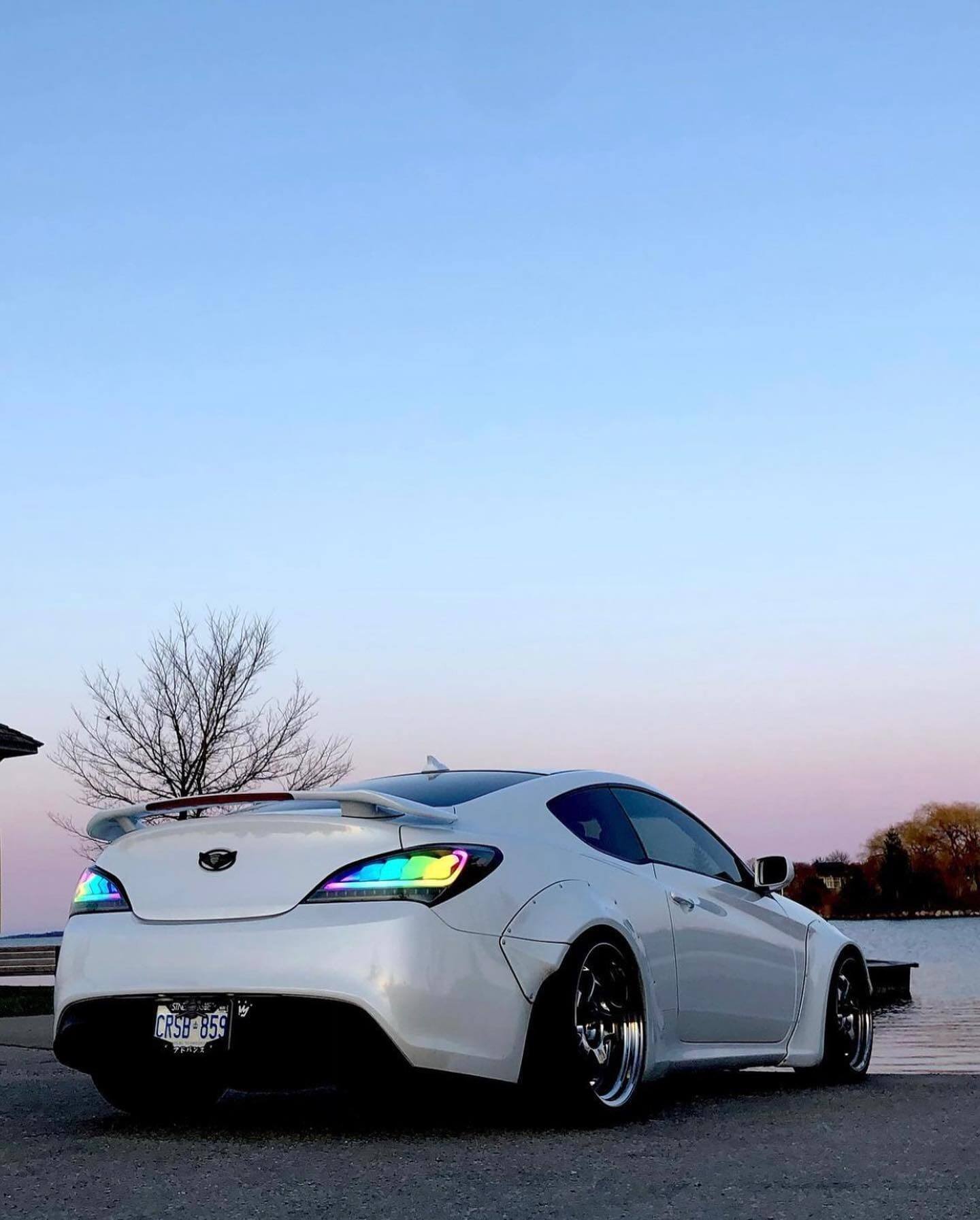 LightExcel Genesis Coupe Tail Lights RGB Spec-D Tail Lights Genesis Coupe RGB Spec-D Tail Lights