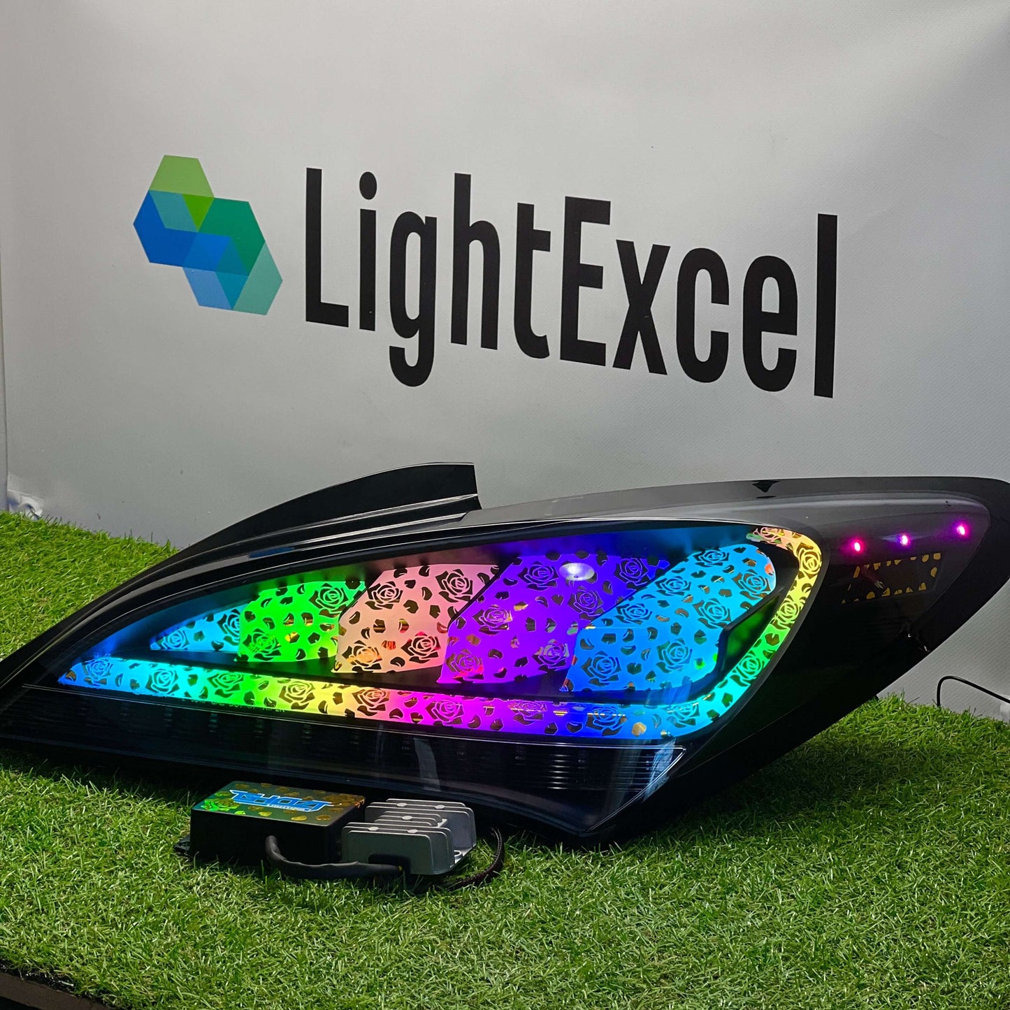 LightExcel Genesis Coupe Tail Lights RGB Spec-D Tail Lights Genesis Coupe RGB Spec-D Tail Lights