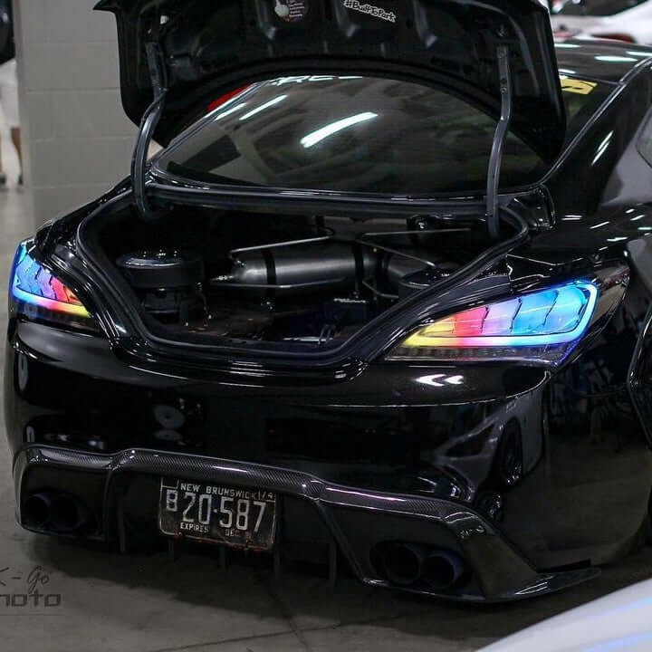 LightExcel Genesis Coupe Tail Lights RGB Spec-D Tail Lights Genesis Coupe RGB Spec-D Tail Lights