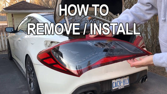 How to Remove/Install Genesis Coupe Tail Lights