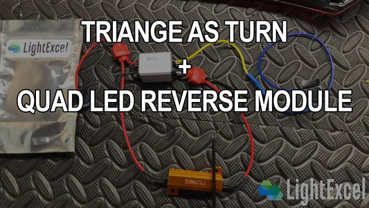 How to Install Triangle as Turn + Quad LED Reverse Module