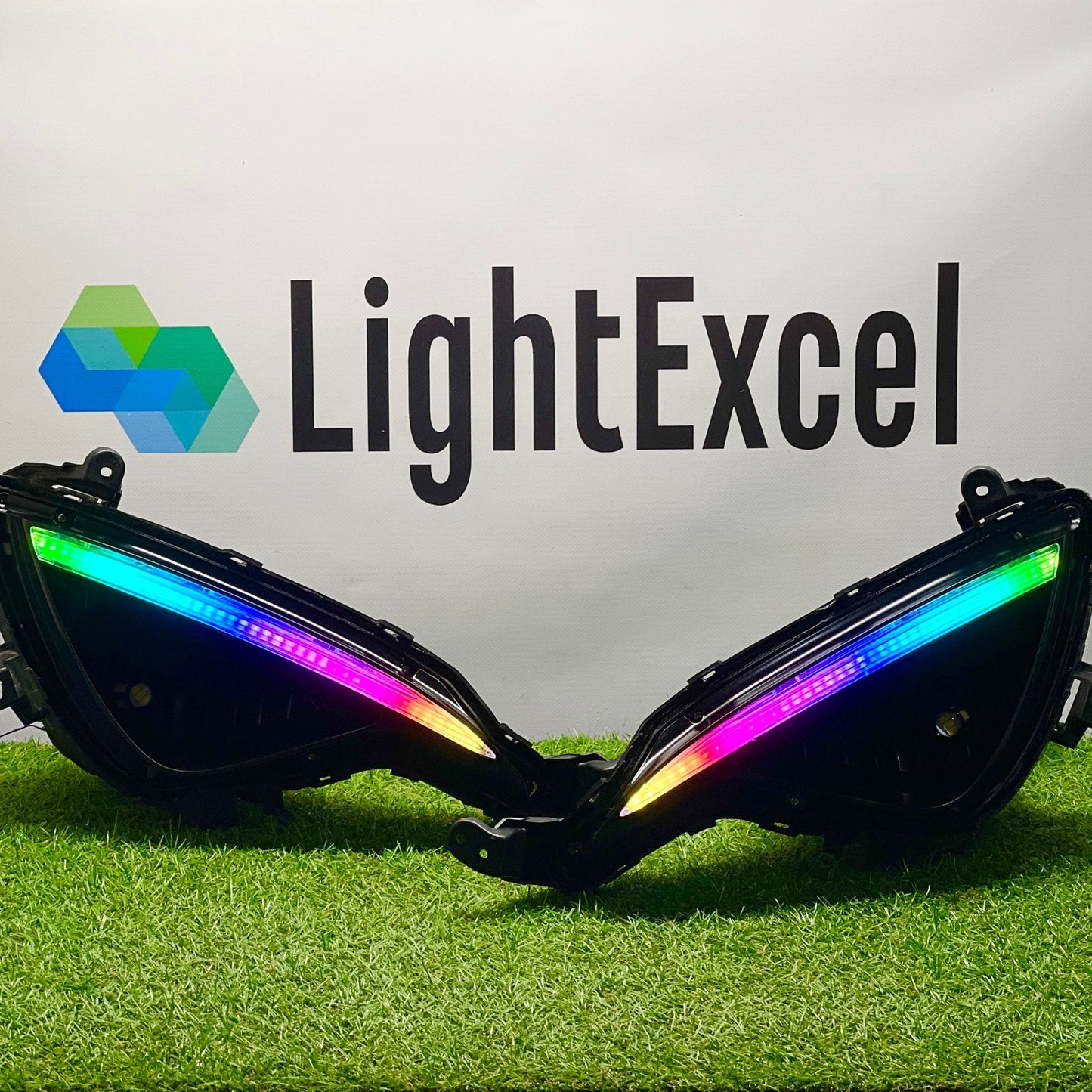 LightExcel Genesis Coupe Fog Lights RGB OEM Fog Lights BK2 (2013-2016)