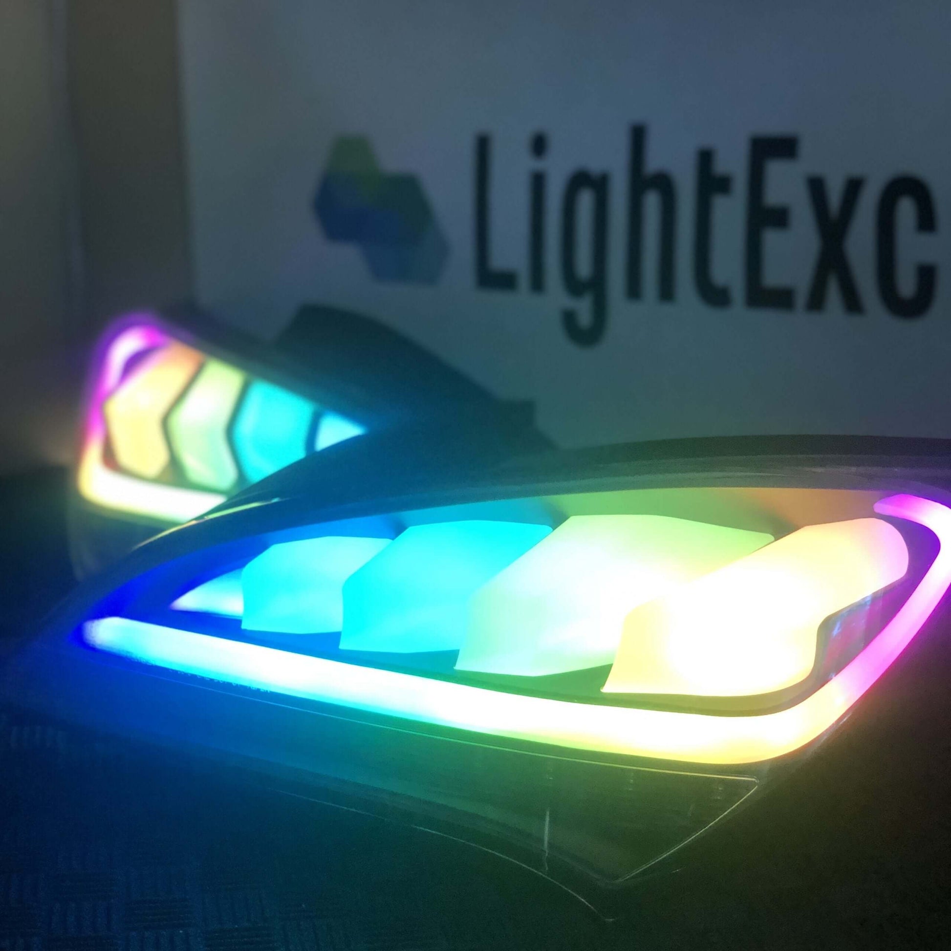 LightExcel Genesis Coupe Tail Lights RGB Spec-D Tail Lights Genesis Coupe RGB Spec-D Tail Lights